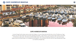 Desktop Screenshot of capeharbour.com