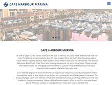 Tablet Screenshot of capeharbour.com